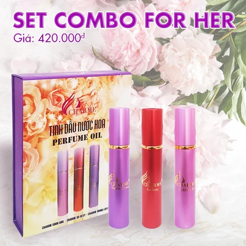 Nước hoa Nữ Charme Perfume Oil Good Girl - So Sexy - Omnia Crystal)