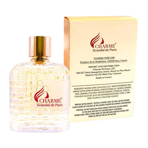 Nước hoa Nữ Charme Scandal De Paris 100ml