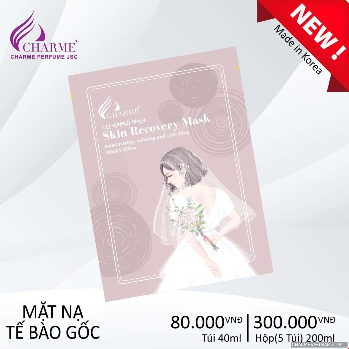 Mặt Nạ Tế Bào Gốc - Charme Skin Recovery Mask