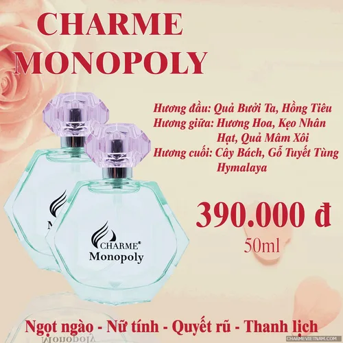 Nước hoa Nữ Charme Monopoly 50ml