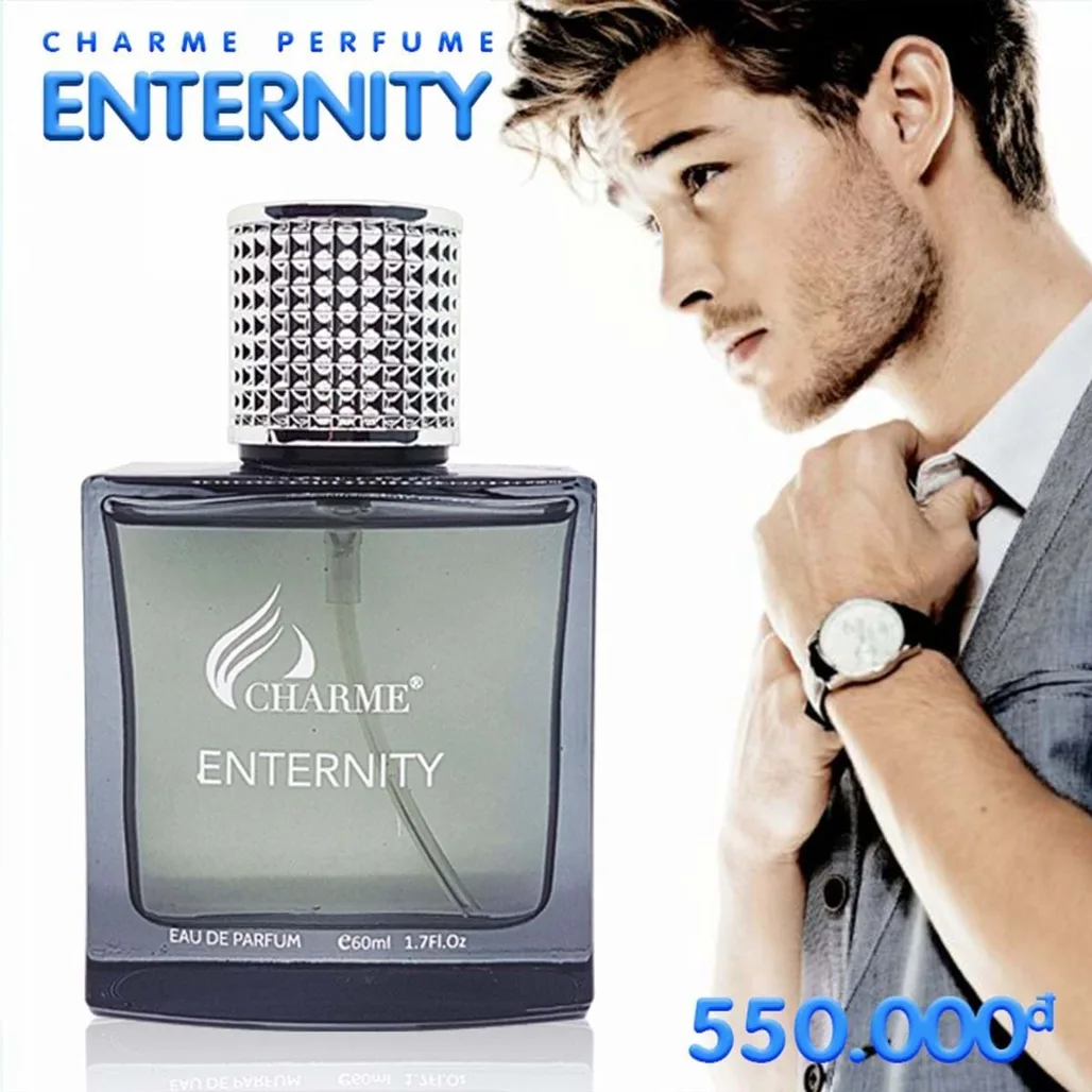 Charme Enternity mới của mình thuộc hương cam chanh thơm ngát đem lại cảm giác tự tin, mạnh mẽ và cuốn hút.