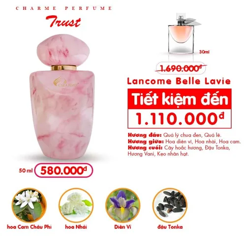 Nước hoa Nữ Charme Trust 50ml