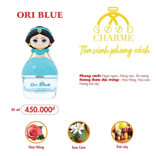 Nước Hoa Trẻ Em Charme Ori Blue 30ml