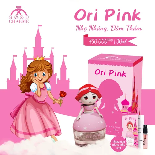 Nước Hoa Trẻ Em Charme Ori Pink 30ml