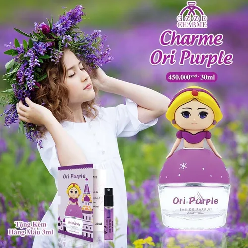 Nước Hoa Trẻ Em Charme Ori Purple 30ml