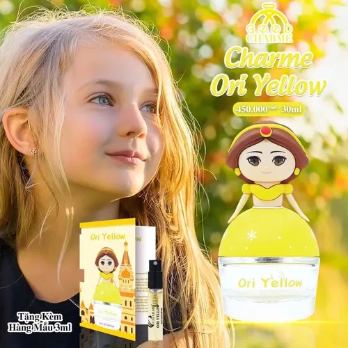 Nước Hoa Trẻ Em Charme Ori Yellow 30ml