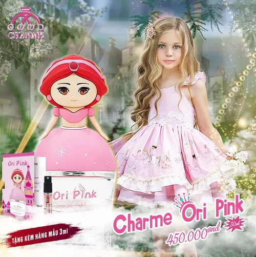 Nước Hoa Trẻ Em Charme Ori Pink 30ml