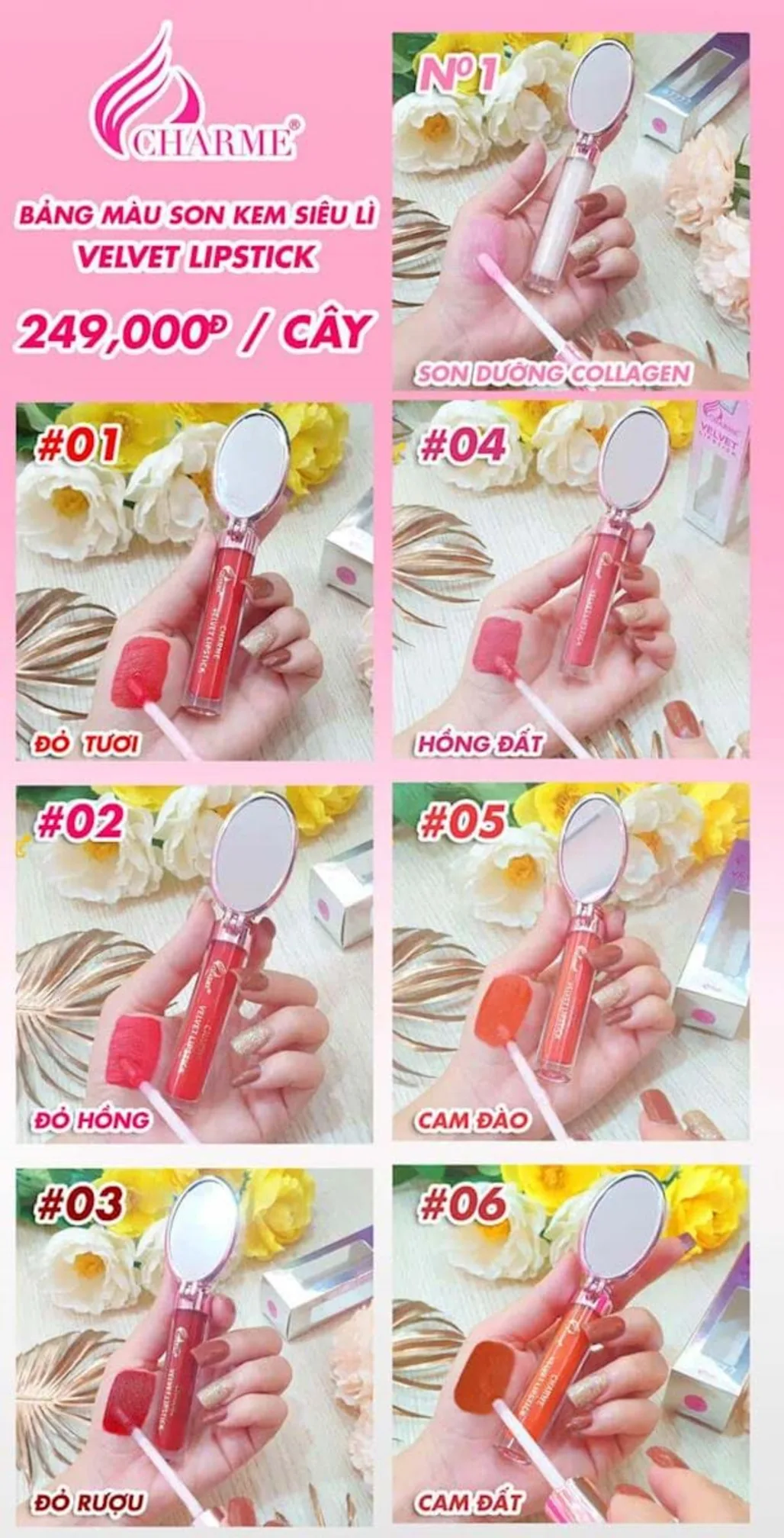 Son Charme Velvet Lipstick