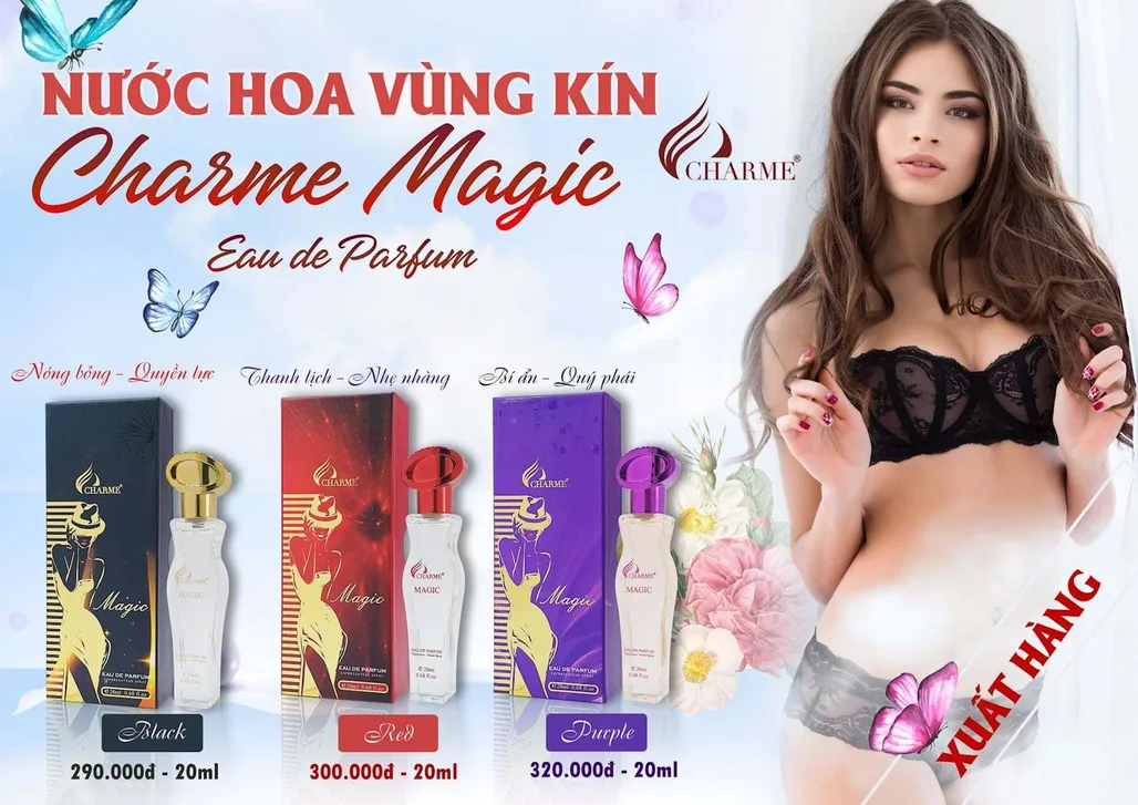 Charme Magic Đen