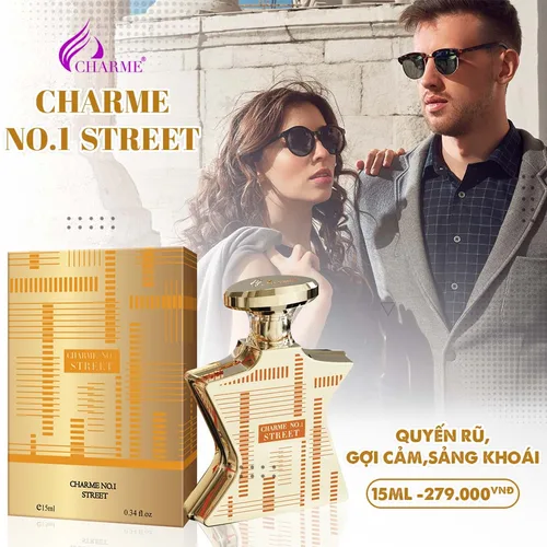 Nước Hoa Unisex Charme NO.1 Street 10ml