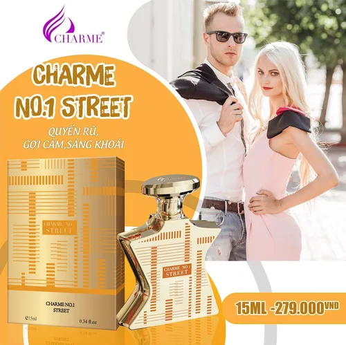 Nước Hoa Unisex Charme NO.1 Street 10ml