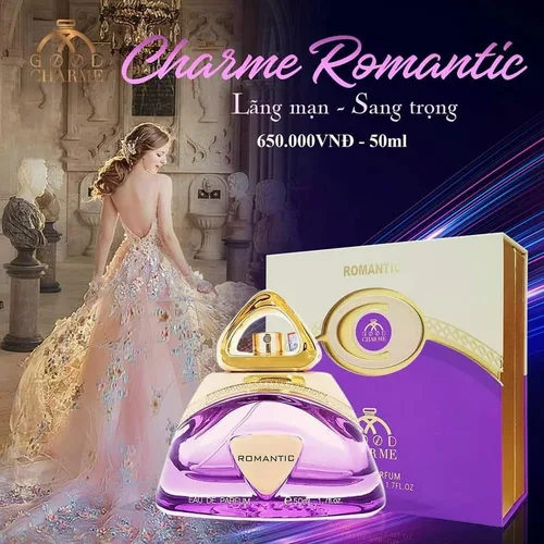 Nước Hoa Nữ Charme Romantic 50ml