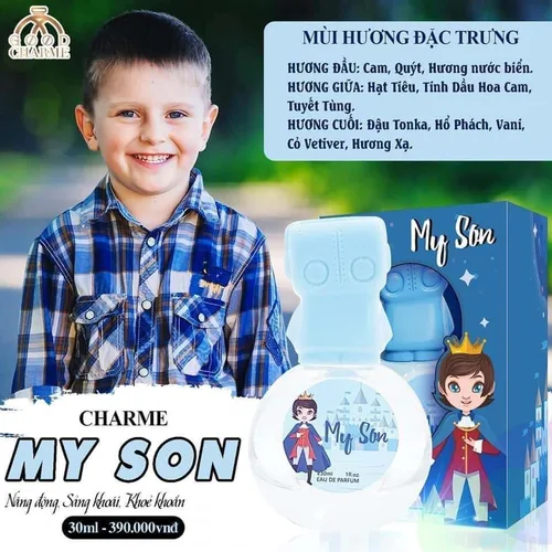 Nước Hoa Trẻ Em Charme My Son 30ml