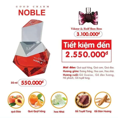 Nước Hoa Nữ Charme Noble 50ml