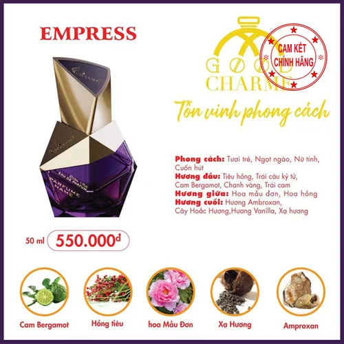 Nước Hoa Nữ Charme Empress 50ml