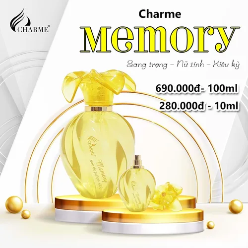Nước Hoa Nữ Charme Memory 10ml