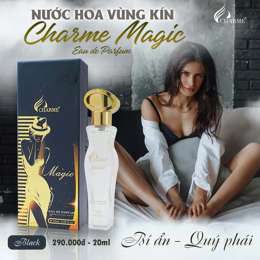 Charme Magic Đen