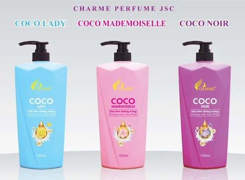 Sữa Tắm Dưỡng Trắng Hương Nước Hoa Pháp COCO 1000ml)