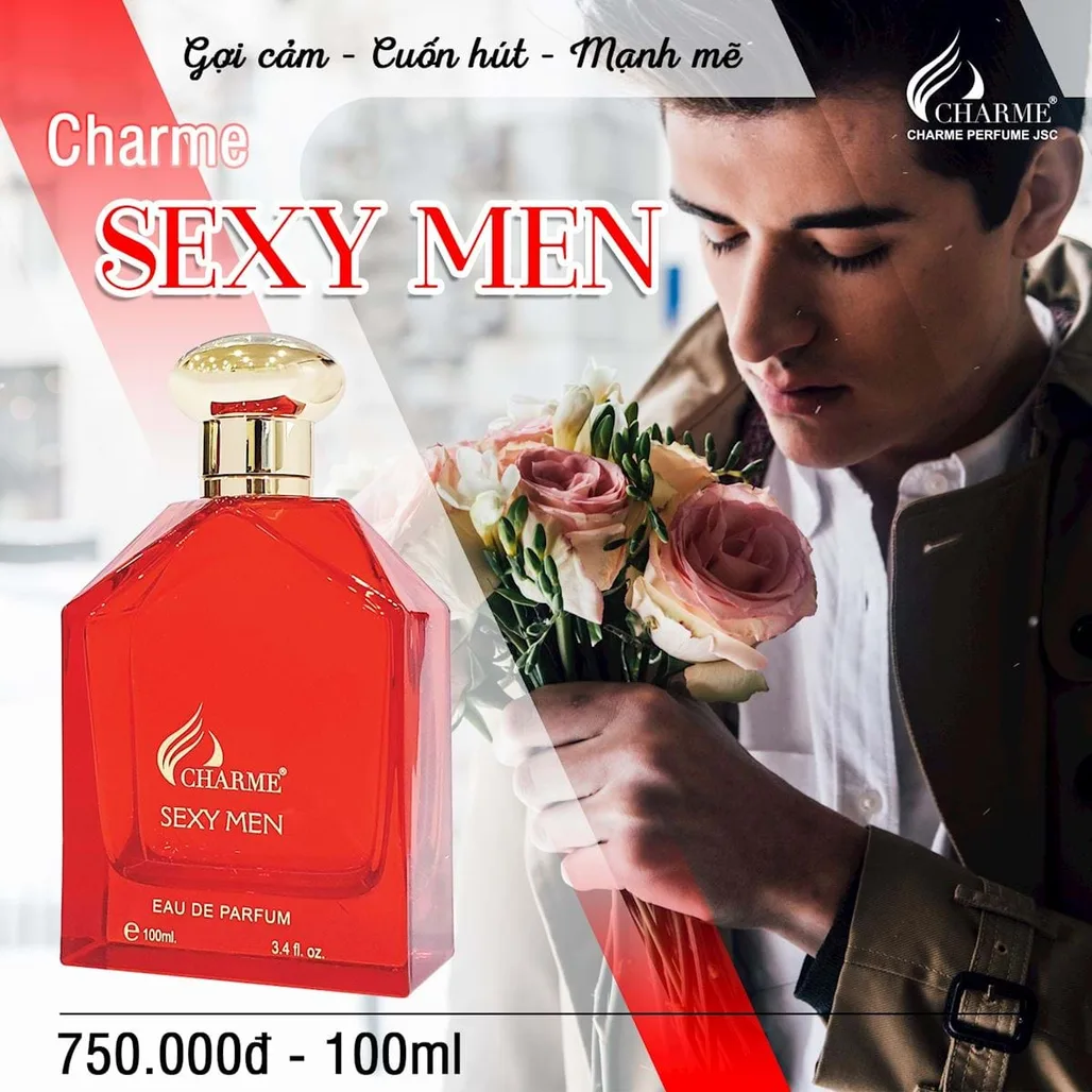 Mùi hương nam tính đầy cuốn hút, làm say mê biết bao cô gái, đưa họ vào cảm giác say tình. Một chai nước hoa quyến rũ bậc nhất tại Charme Perfume sẽ không làm bạn thất vọng.