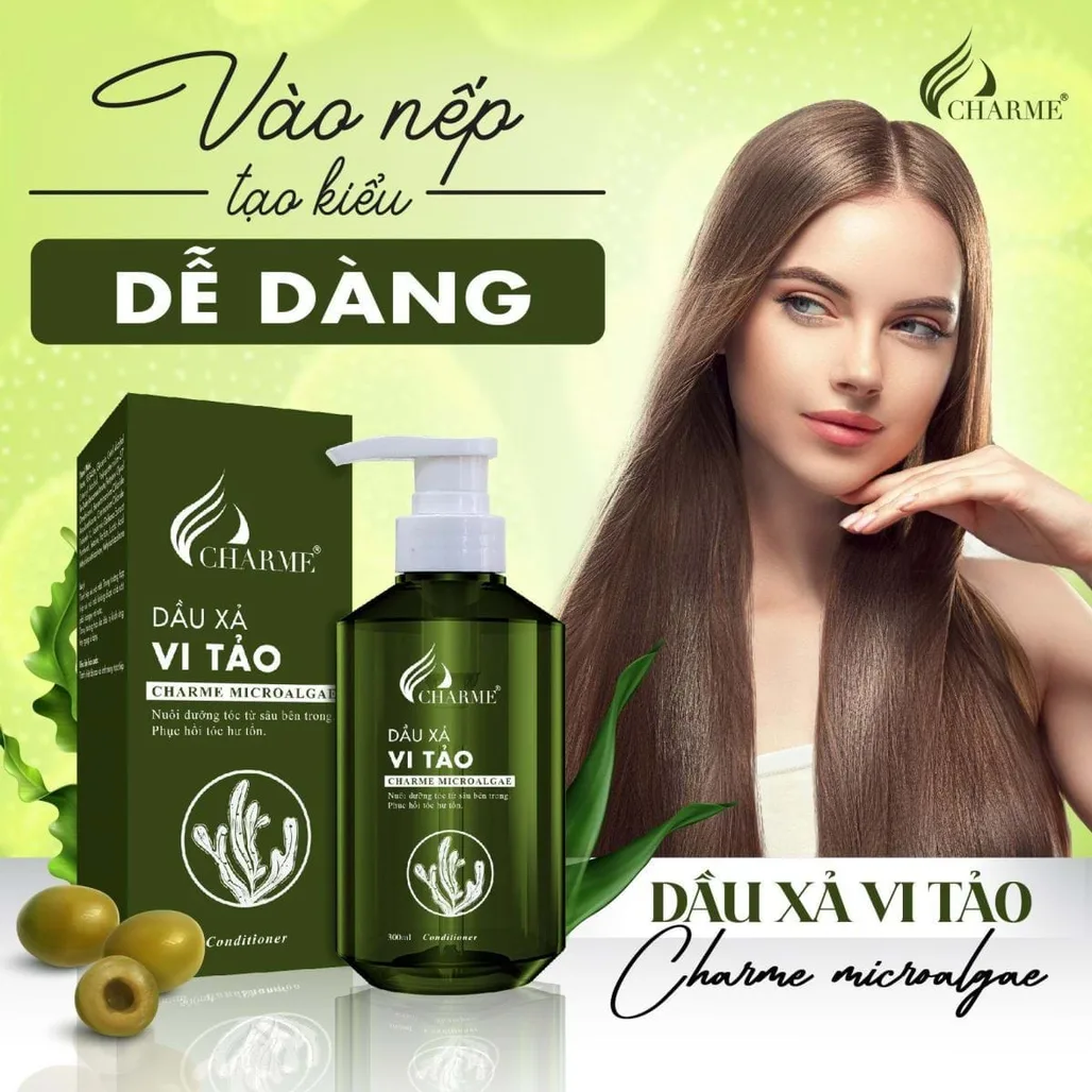 Bộ Dầu Gội Vi Tảo Và Hành Trình Mang Đến Bí Quyết Tóc Đẹp Của Charme Perfume