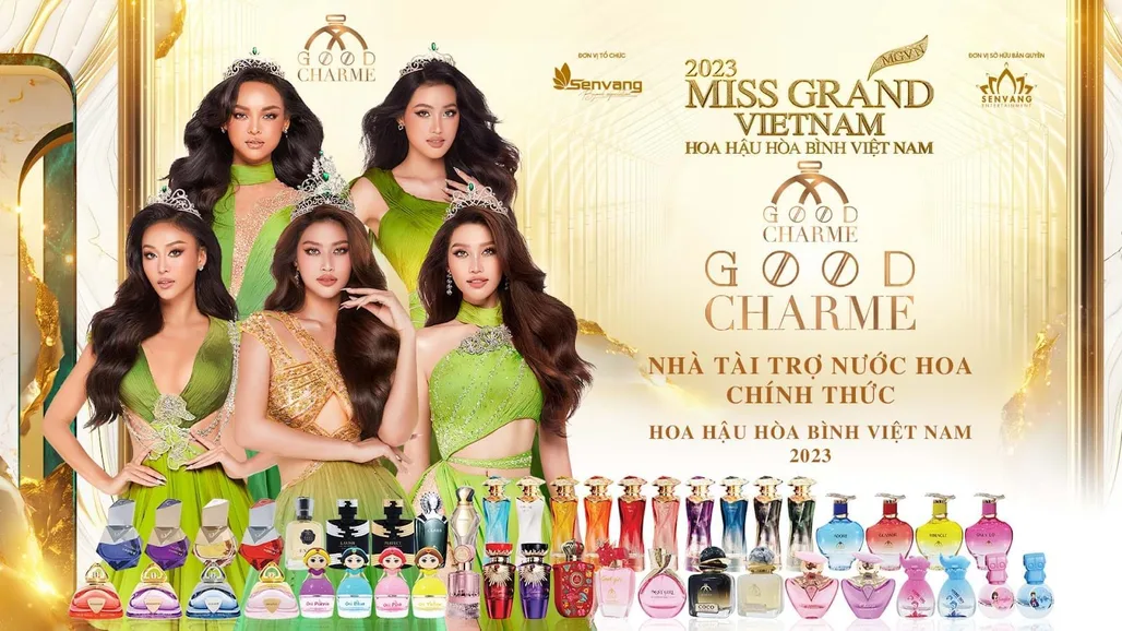Goodcharme Chính Thức Trở Thành Nhà Tài Trợ Nước Hoa Chính Thức Của Miss Grand Vietnam – Hoa Hậu Hòa Bình Việt Nam 2023