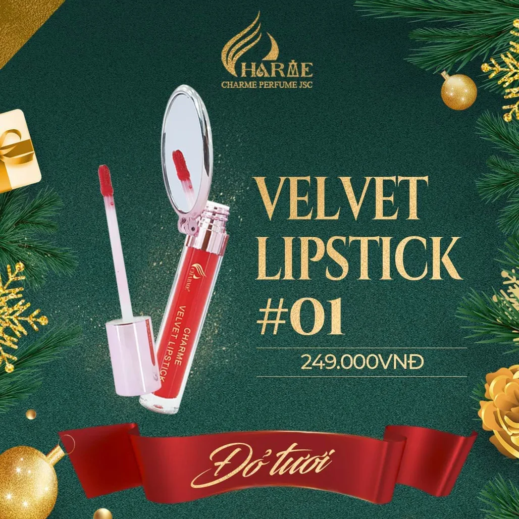 Ba Sắc Son Đỏ Nổi Bật Dành Cho Dịp Giáng Sinh 2023