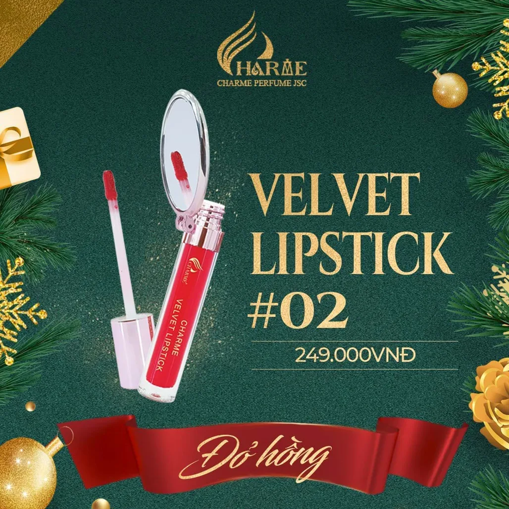 Ba Sắc Son Đỏ Nổi Bật Dành Cho Dịp Giáng Sinh 2023