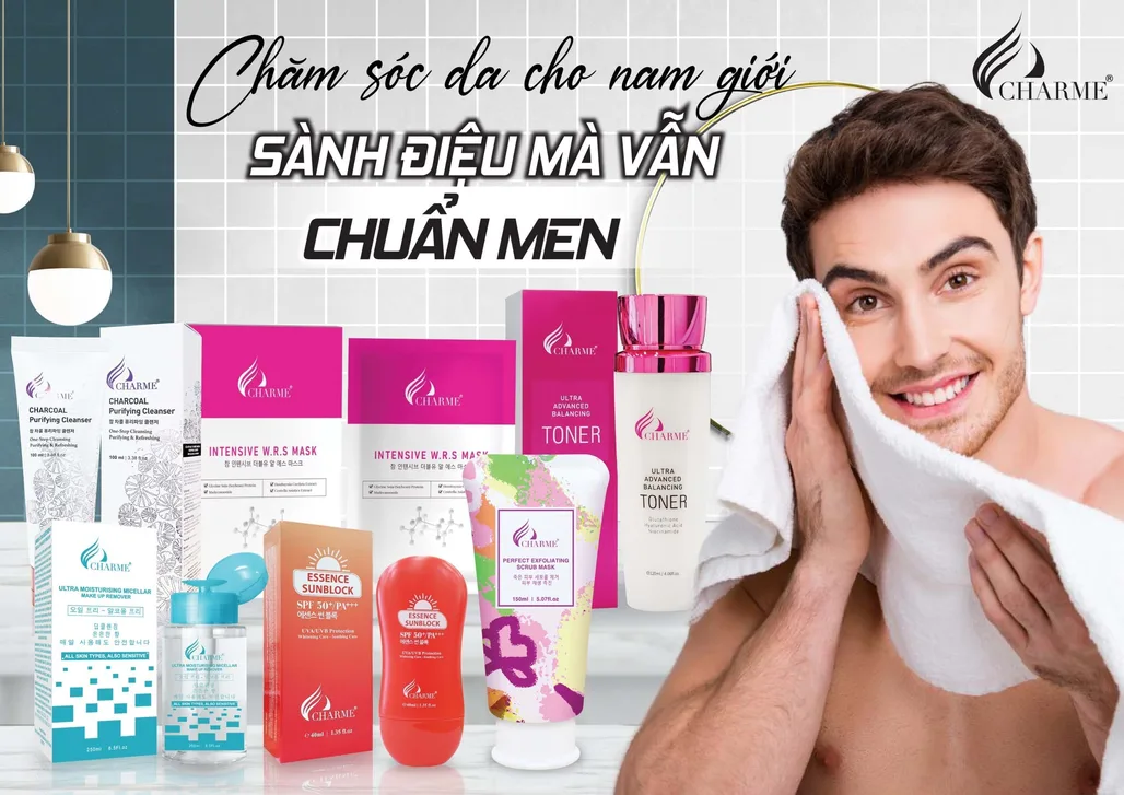 Chăm Sóc Da Cho Nam Giới Sành Điệu Mà Vẫn Chuẩn Men