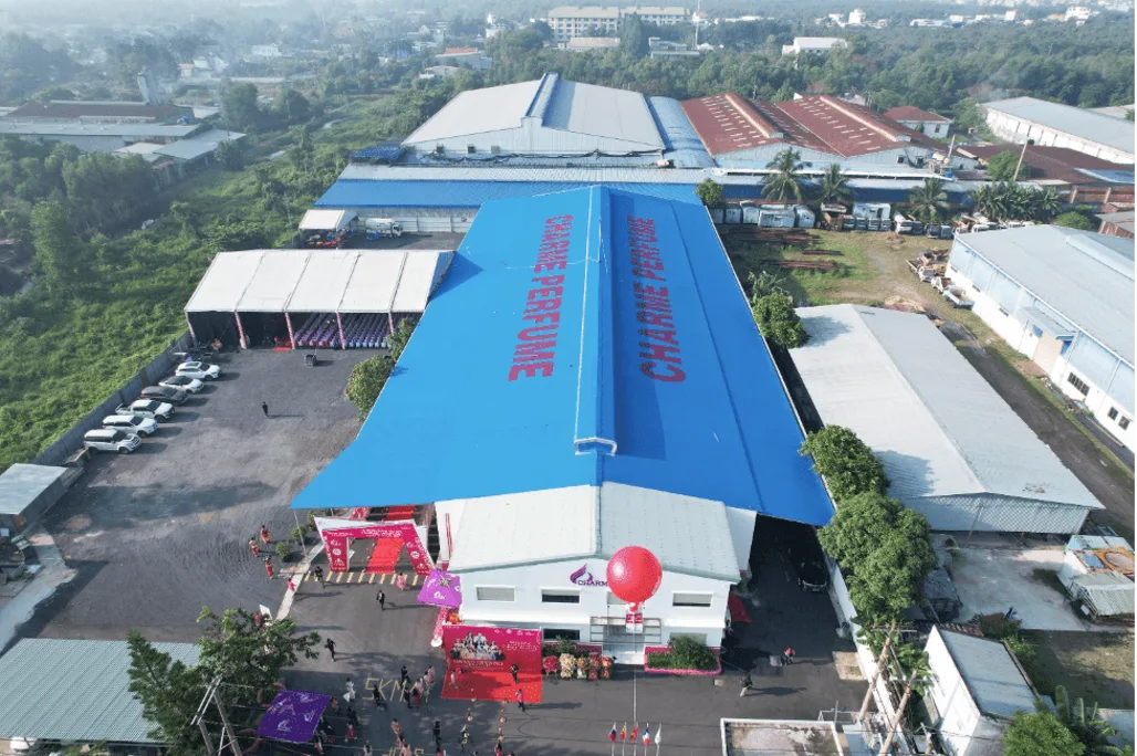 Charme Perfume Khánh Thành Nhà Máy Sản Xuất Thứ 3 Theo Tiêu Chuẩn C-gmp