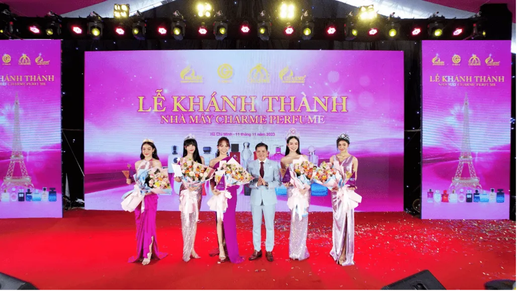 Charme Perfume Khánh Thành Nhà Máy Sản Xuất Thứ 3 Theo Tiêu Chuẩn C-gmp