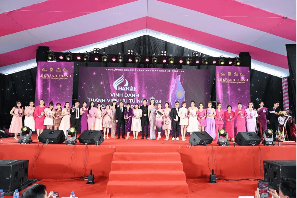 Charme Perfume Khánh Thành Nhà Máy Sản Xuất Thứ 3 Theo Tiêu Chuẩn C-gmp
