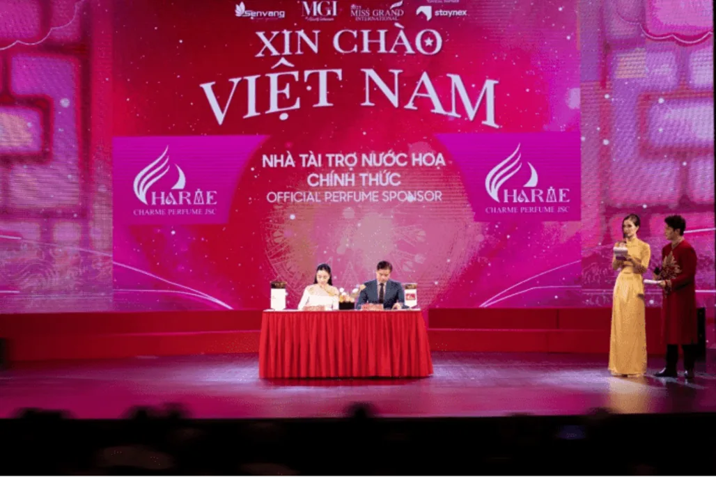 Chủ Tịch Hđqt Charme Perfume Võ Sỹ Đạt Chính Thức Ký Kết Tài Trợ Miss Grand International 2023