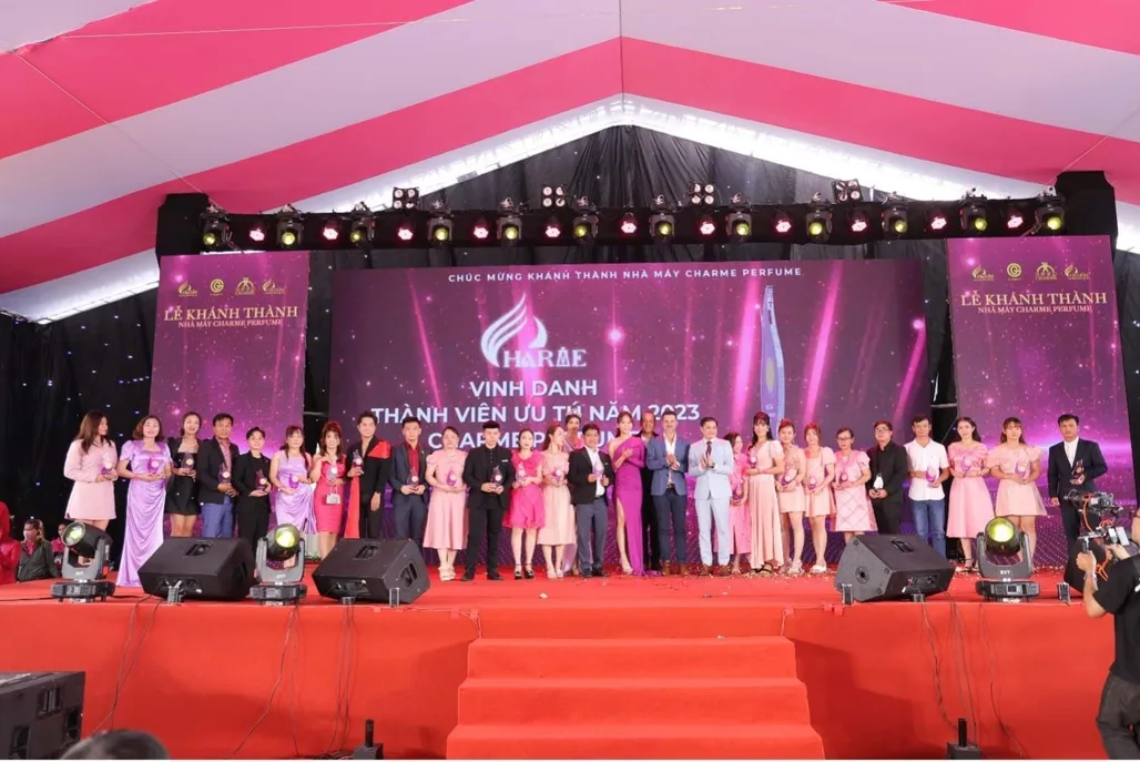 Khánh Thành Nhà Máy Sản Xuất Nước Hoa Charme Perfume Lớn Nhất Việt Nam Trị Giá 1.5 Triệu Usd