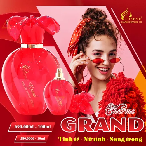 Nước Hoa Nữ Charme Grand 10ml