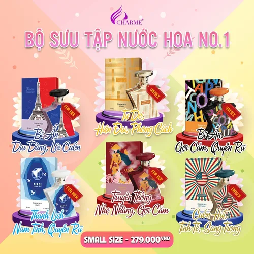 Nước Hoa Unisex Charme NO.1 Street 10ml