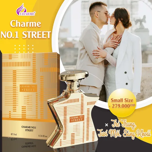 Nước Hoa Unisex Charme NO.1 Street 10ml