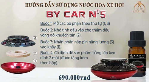 Nước Hoa Xe Hơi No.5 Angelo Kiss