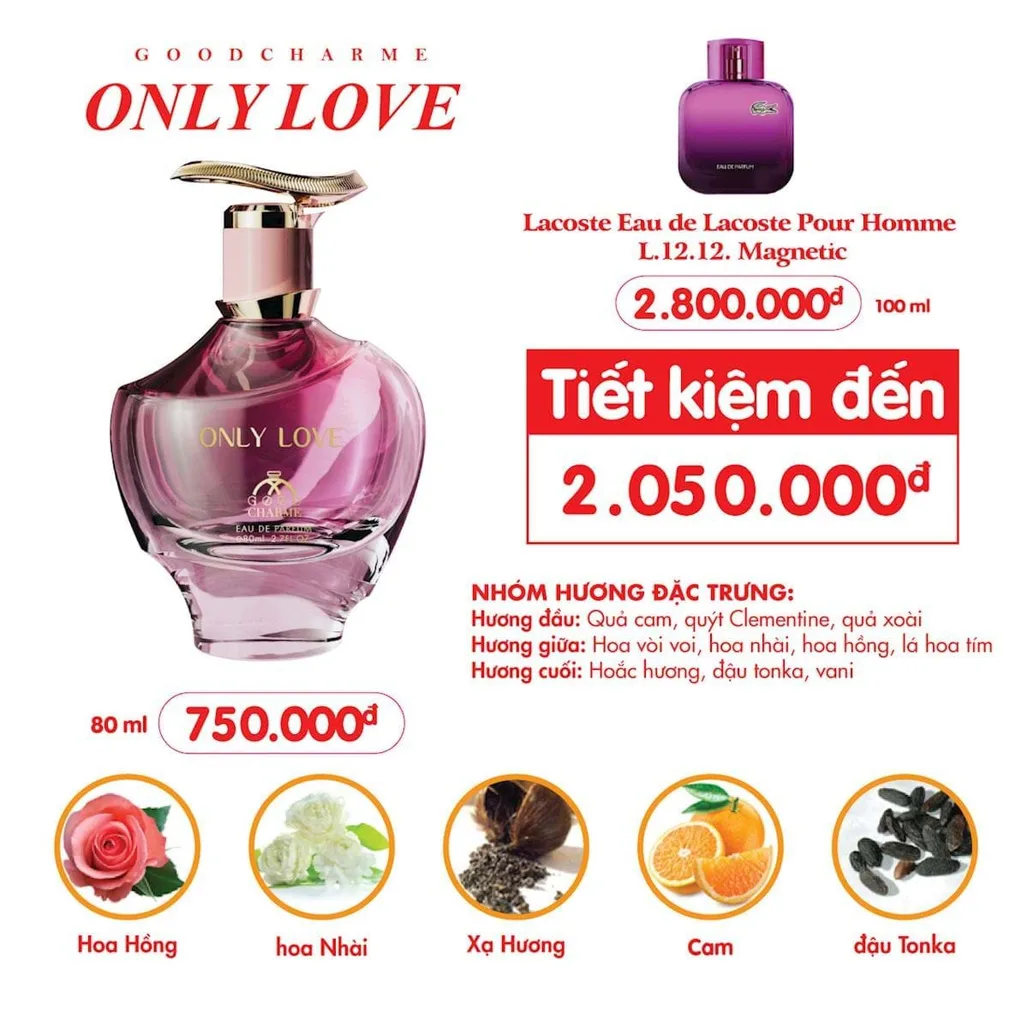 Good Charme Only Love 80ml