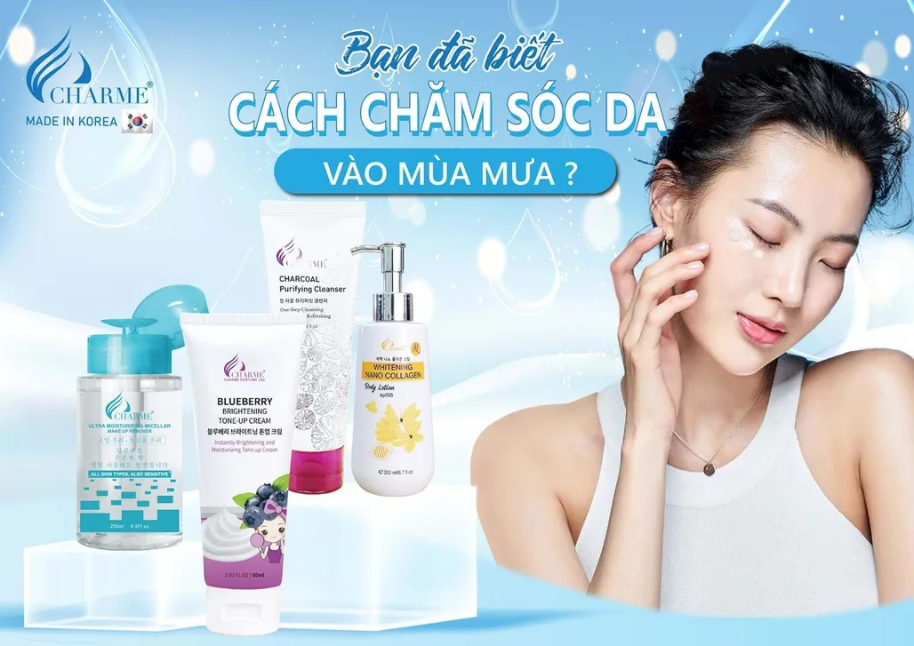 Chăm Da Vào Mùa Mưa - Những Điều Không Nên Bỏ Qua