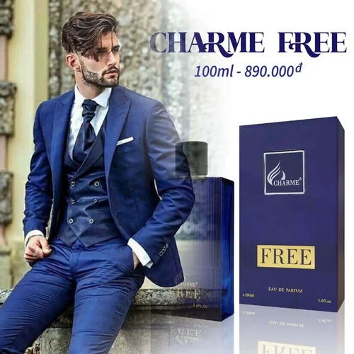 Nước Hoa Nam Charme Free 100ml