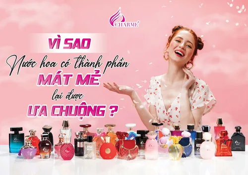 Những Chai Nước Hoa Charme Nữ Phù Hợp Vào Mùa Hè