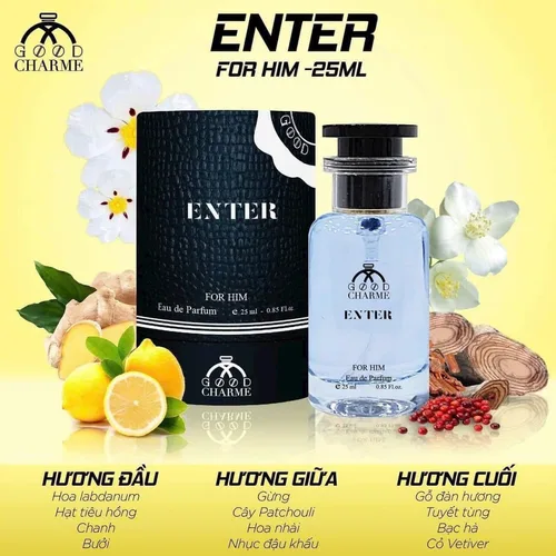 Nước Hoa Nam Good Charme Enter 25ml