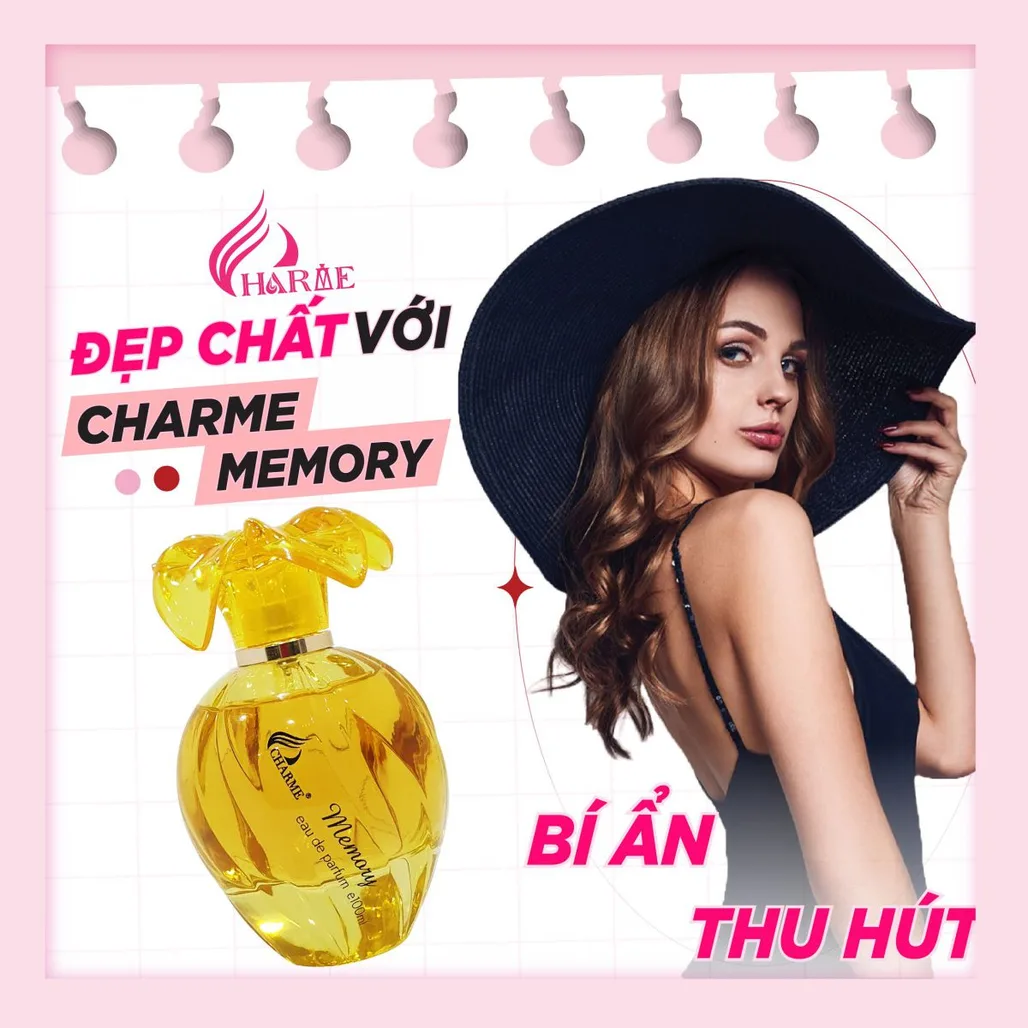 Khám Phá Những Chai Nước Hoa Charme Có Thiết Kế Đẹp Như 1 Tác Phẩm Nghệ Thuật