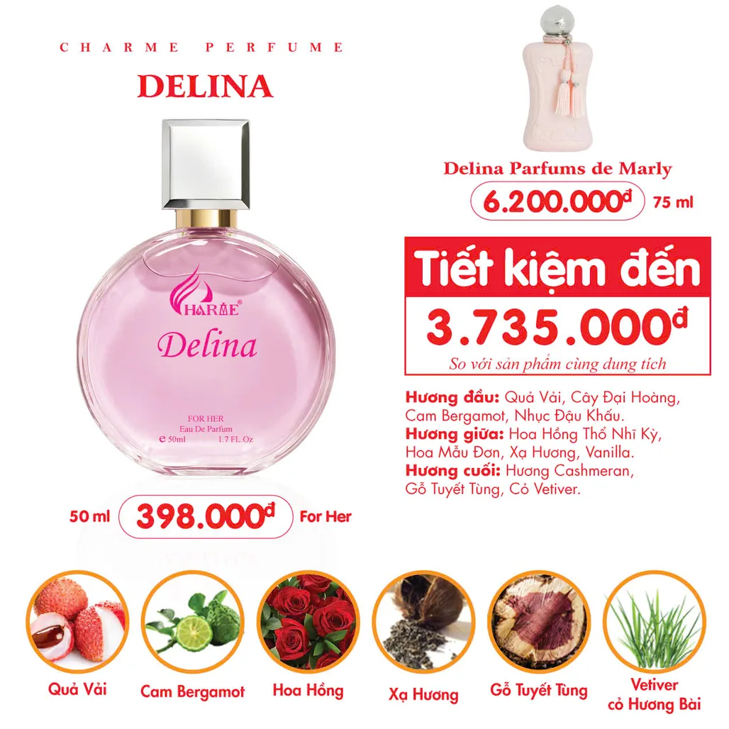 Charme Delina 50ml