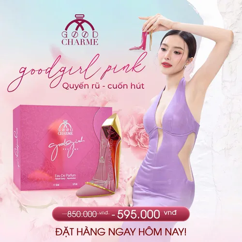 Nước Hoa Nữ Good Charme Good Girl 50ml [Phiên Bản Hồng 2025]