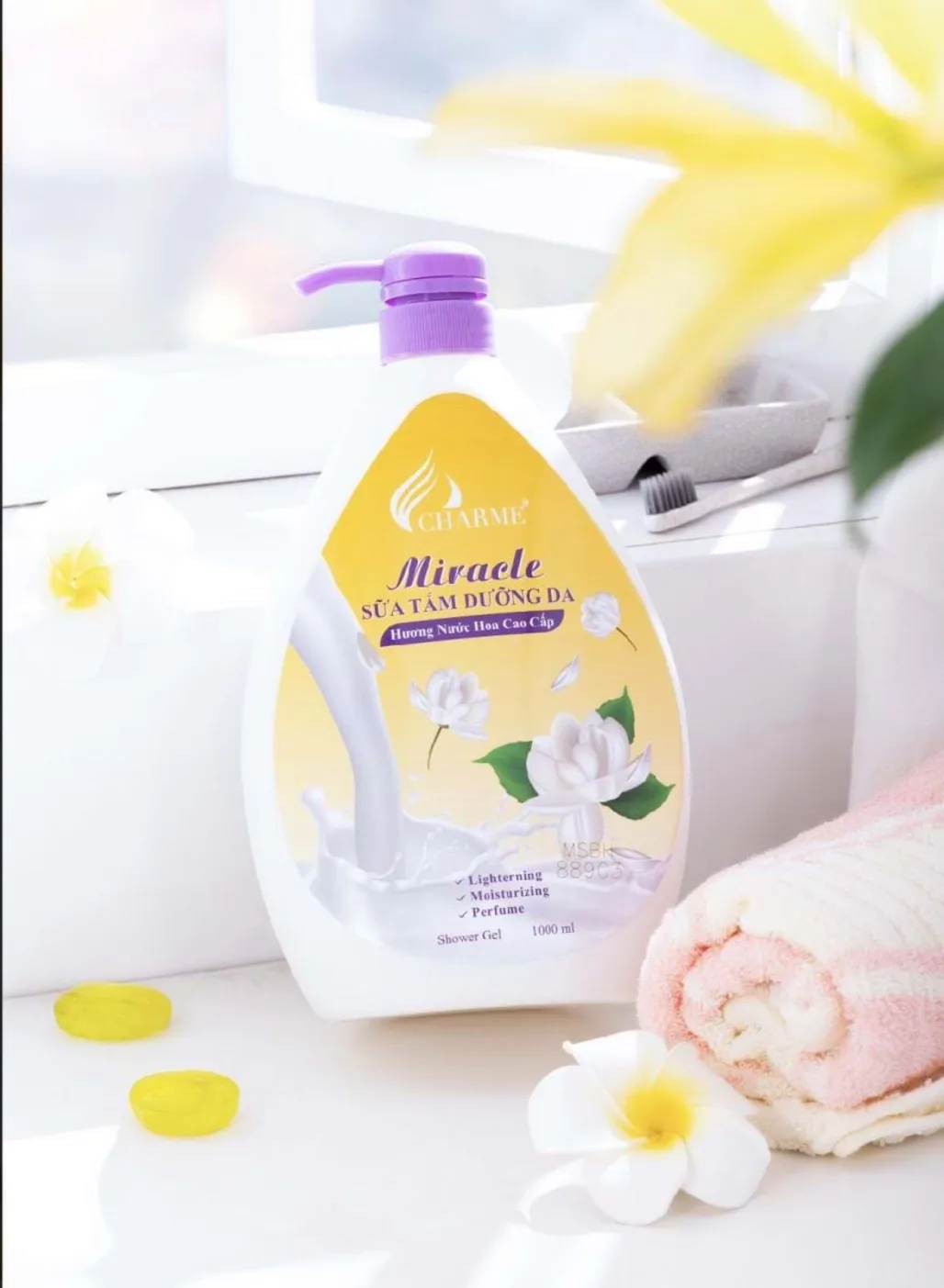 Sữa tắm MIRACLE - Hương Hoa Nhài