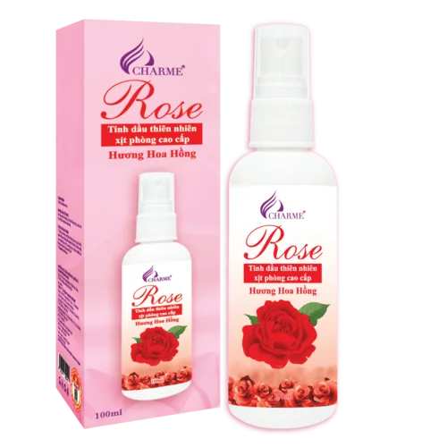 Tinh Dầu Xịt Phòng Charme Hương Hoa Hồng)