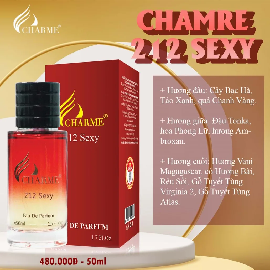 Top 5 Chai Nước Hoa Với Mùi Hương Sexy Quyến Rũ