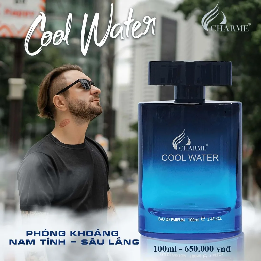 Nước hoa charme cool water