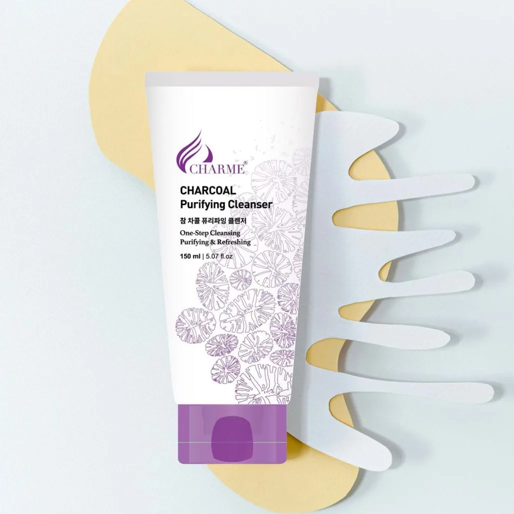 Sữa rửa mặt than hoạt tính Charme Charcoal 